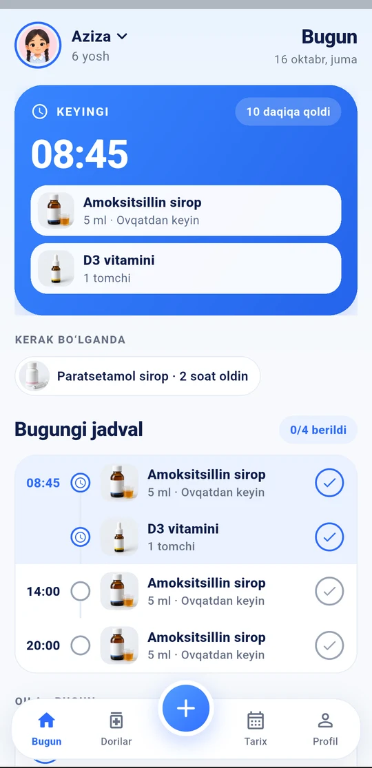 Bugun ekrani